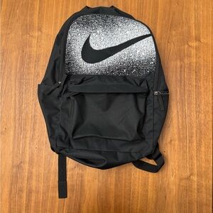 Nike Black and White Backpack